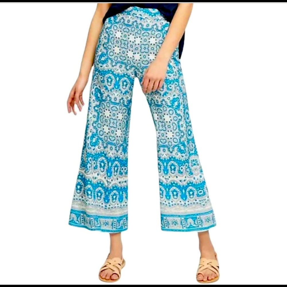 Feather Bone Paisley Pants